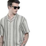 The Indian Garage Co Men's Cotton Relaxed Fit Shirt